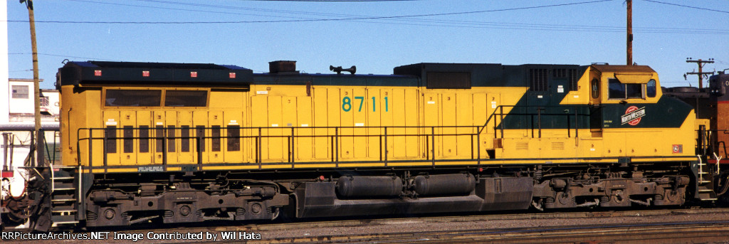 C&NW C44-9W 8711